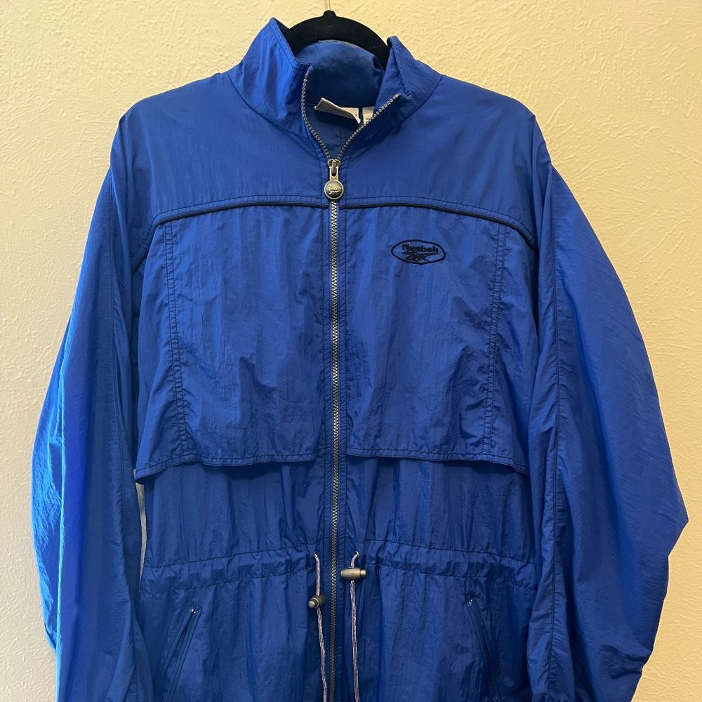 Reebok Full Zip Windbreaker Jacket